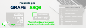 Web démonstration Sage 100 Gestion de production